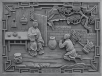 二十四孝图片来源--唐语砖雕
