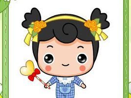 大头妹可爱装扮