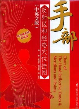 手部反射区和经络穴位挂图