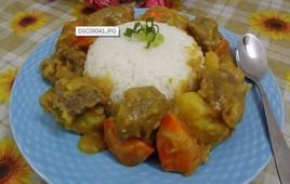 咖哩牛腩饭