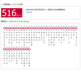 广州公交516路