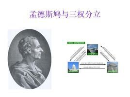 孟德斯鸠的三权分立学说