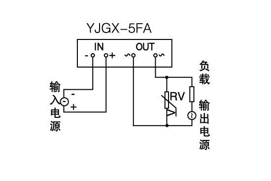 固态继电器的接线图怎么接?