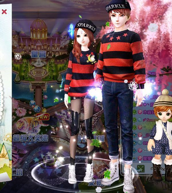 炫舞时代中 下面的衣裤鞋的名称分别叫什么_3