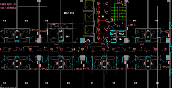 电气,这个系统图里面有m3回路,可平面图没有,