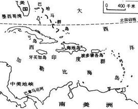 西印度群岛位于? - 社会民生 - 启发教育网