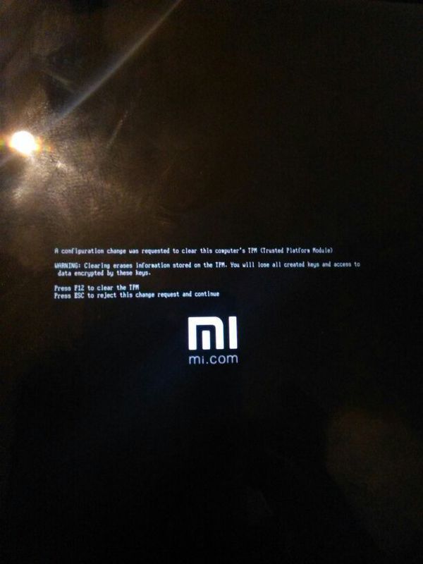 小米平板2win10版本恢复出厂设置后,出现一个