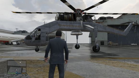 GTA5中的HVY·吊挂直升机怎么吊起载具?_3