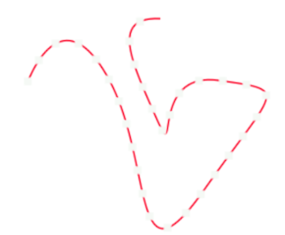 如何将PS里用钢笔工具画好的直线变成虚线_3