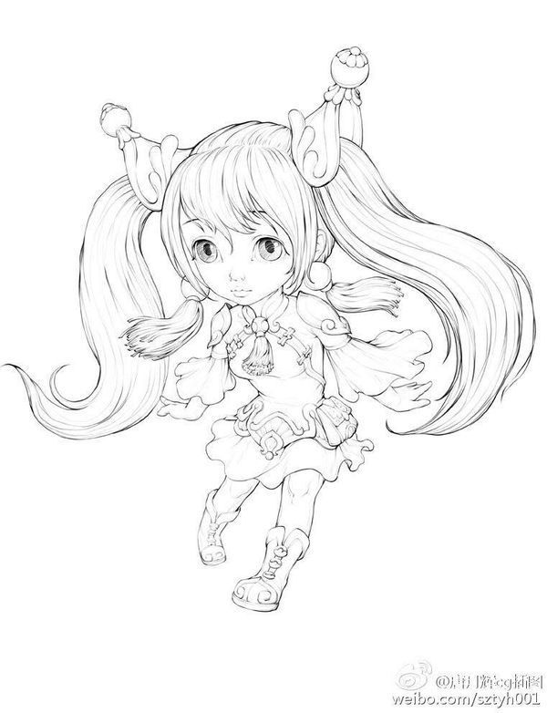 请问 这种线条是用手绘板画的 还是用PS 或AI的