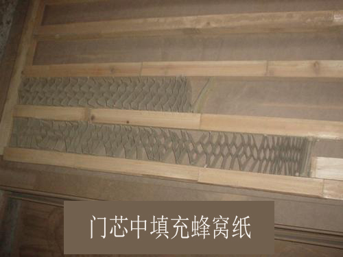 实木复合门里面的填充物是什么?_360问答
